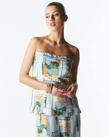 The Terrace Strapless Top Postcard