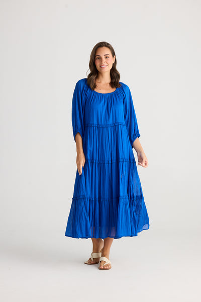 Sapphire Grenadine Dress