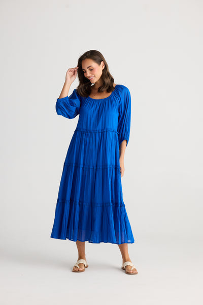 Sapphire Grenadine Dress