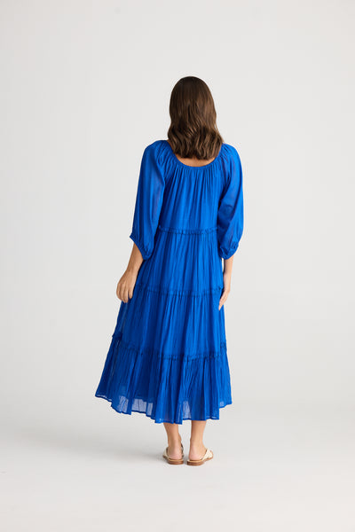 Sapphire Grenadine Dress