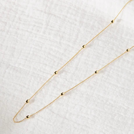 Like a Breeze Necklace Yellow Gold - 45cm