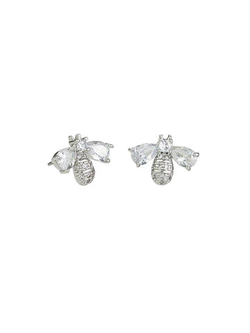 Crystal Bee Stud